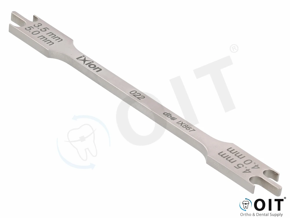 Bracket Height Gauge .022 3,5 - 5,0 mm