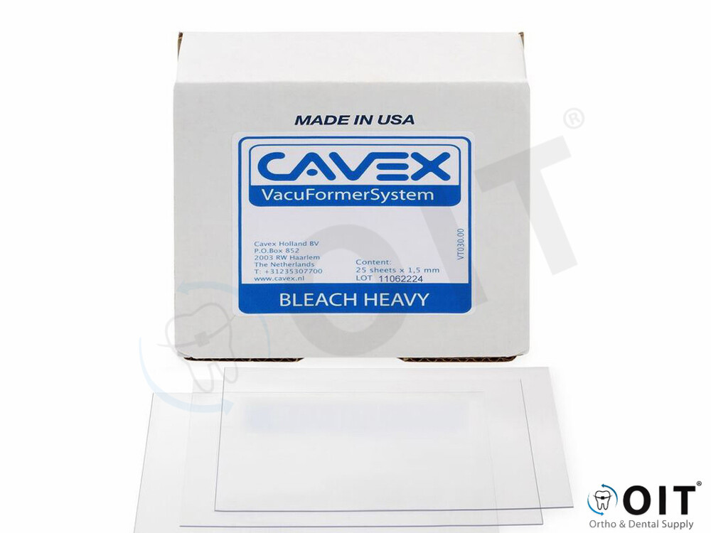 Cavex Bleach 127x127 mm 1,5 mm dikte