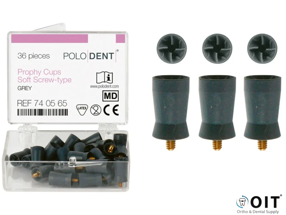 Polijstcup Roze Zacht Screw Type