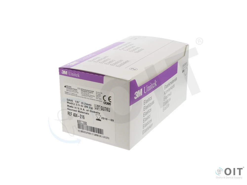 Kl. Elastic 3M Dave 1/8'' 3,5Oz