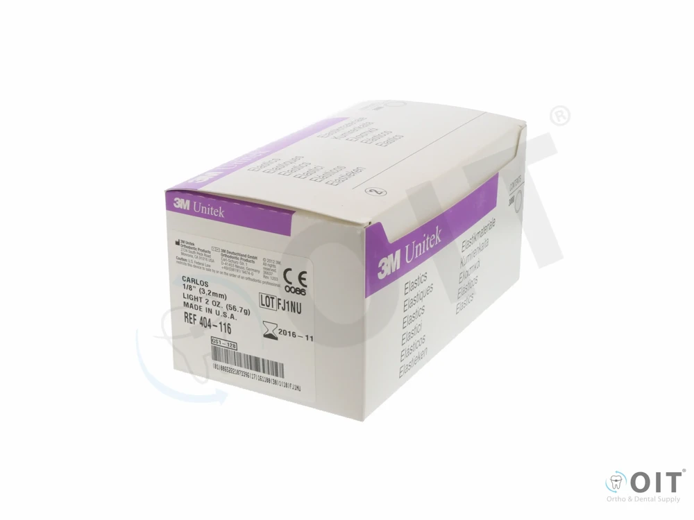 Kl. Elastic 3M Carlos 1/8'' 2Oz