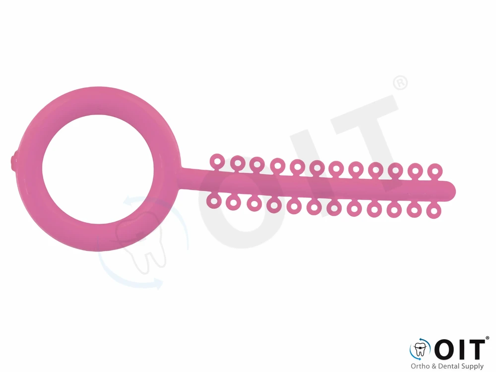 AO Elastomeric ties Unistick Pink