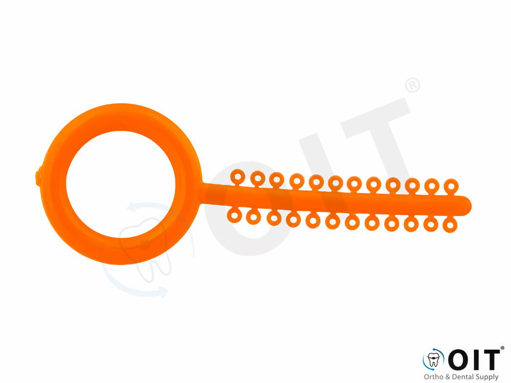 AO Elastomeric ties Unistick Orange