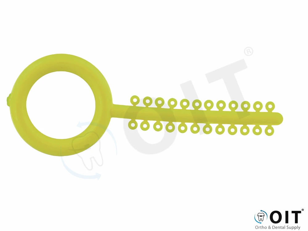 AO Elastomeric ties Unistick Yellow