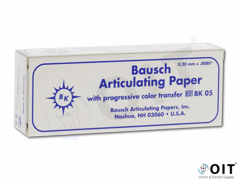 Articulatiepapier blauw cassette BK-05