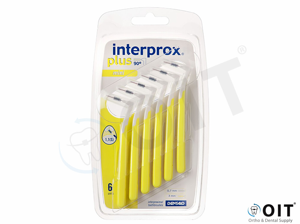 Interprox Plus Mini 3 mm geel Ecobox
