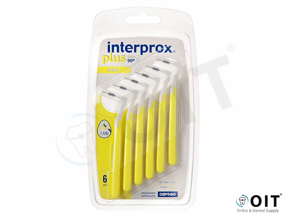 Interprox Plus Mini 3 mm geel Ecobox