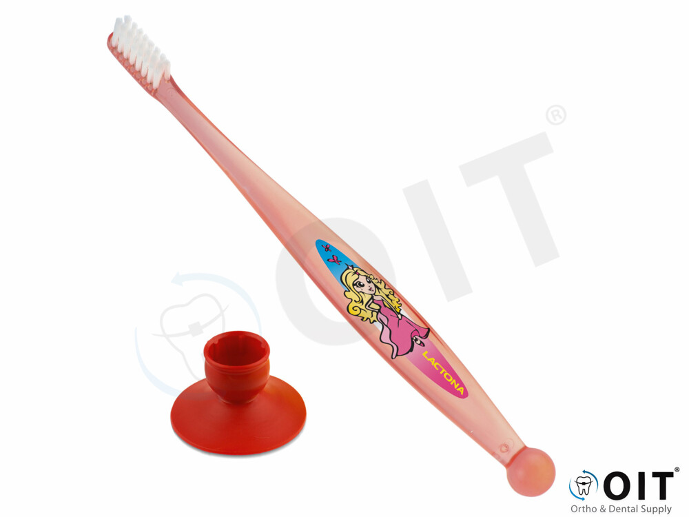 Lactona tandenborstels Kidsbrush+zuignap