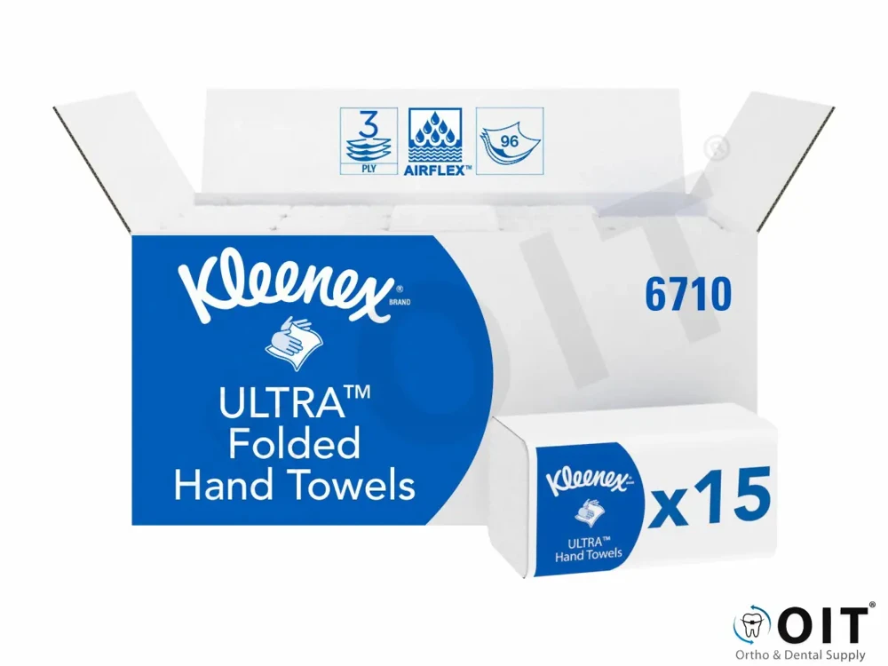 Kleenex 6710 Handdoek 3-ply 21,5x 31,5