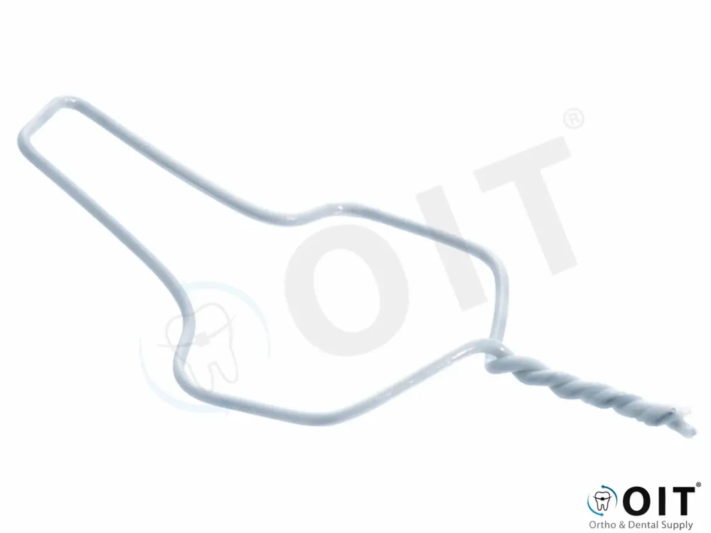 White coated Preformed Ligature Short