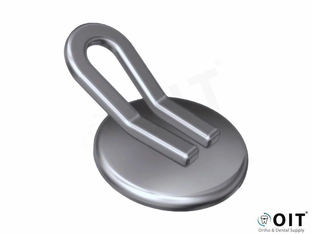 GC Surgical button flat, Caplin hook