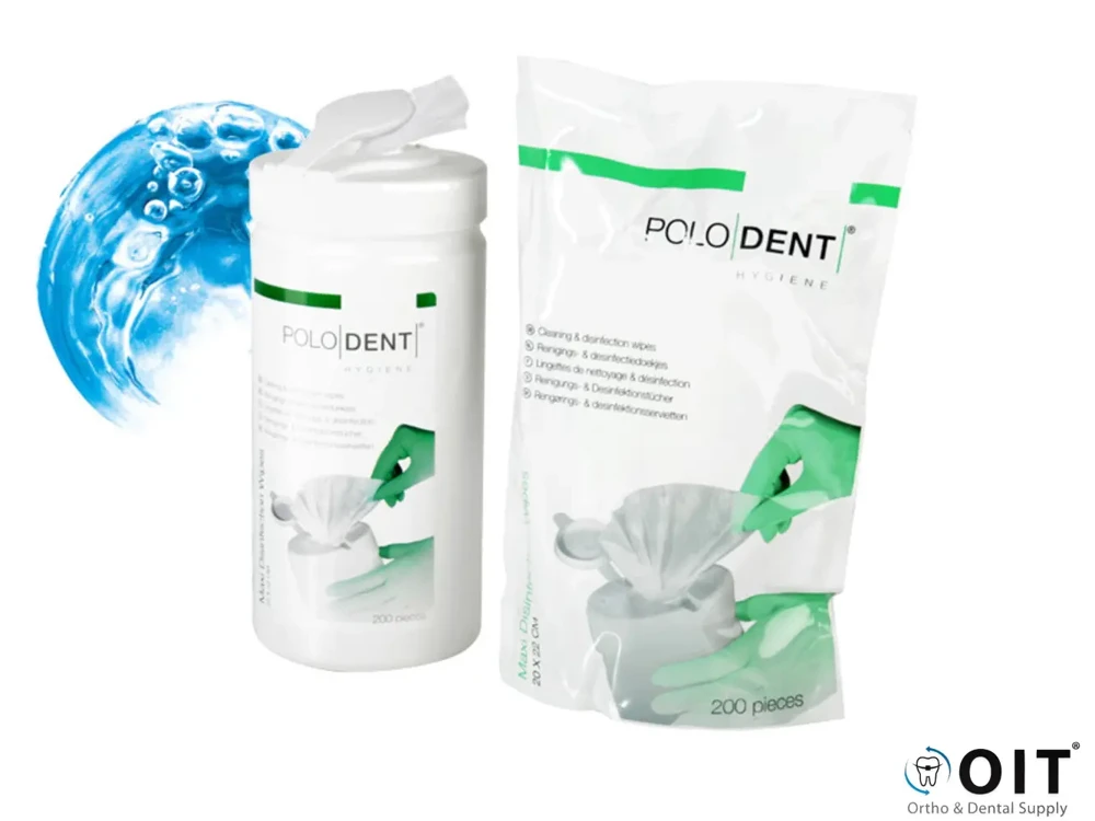 PoloDent Desinfectiedoekjes Maxi