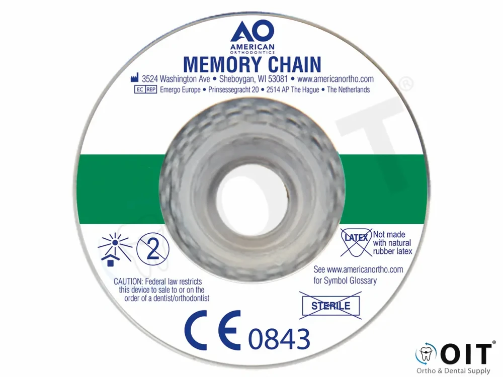 AO Elastomeric Memory Chain long Gray