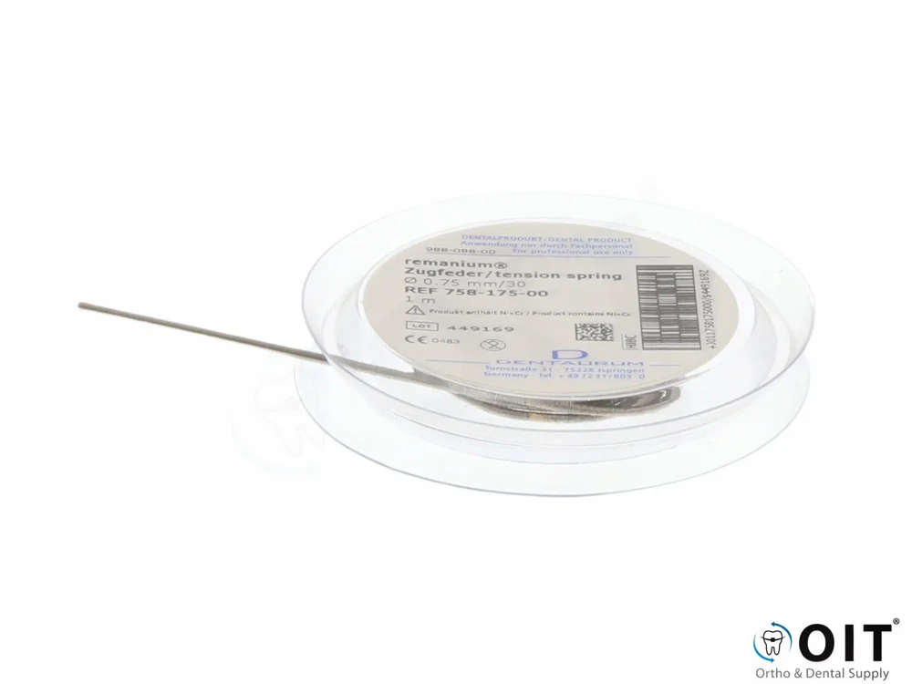 Compression Spring, Closed 0.75mm/30 Med