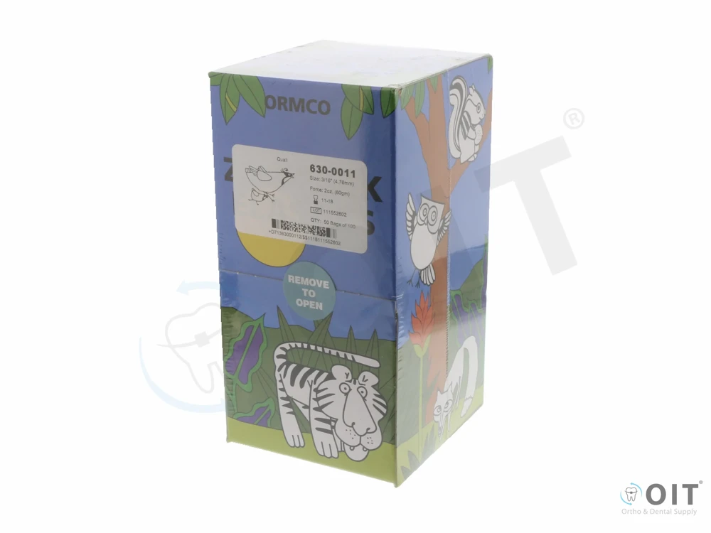 Kl. elastiekjes, Quail  3/16''  2 Oz