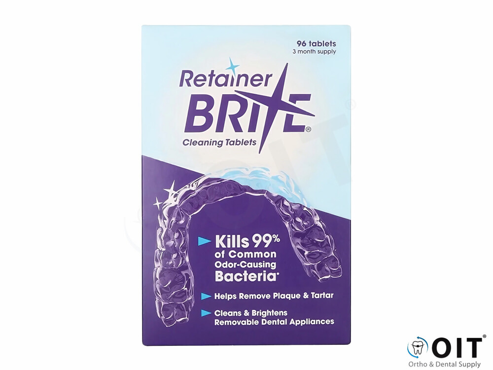 Retainer Brite cleaning tablets