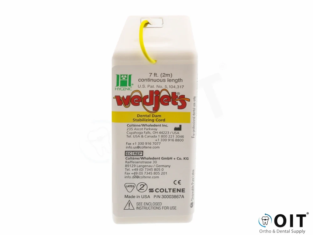 Hygenic Wedjets Small Geel