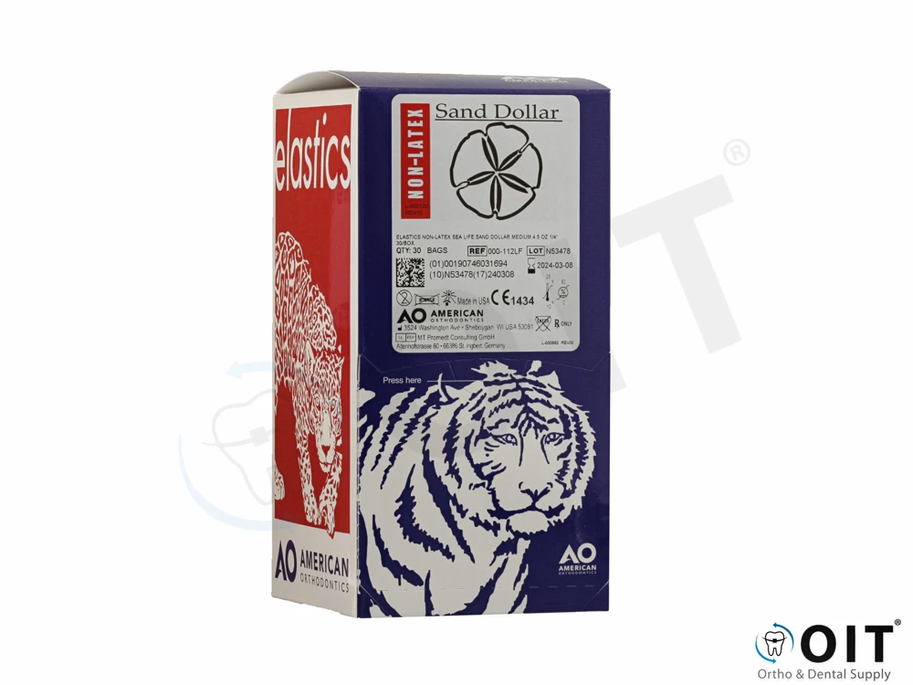 kl. elastiek Sand Dollar 1/4