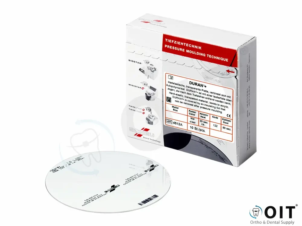 Duran clear ø120mm 0,75mm