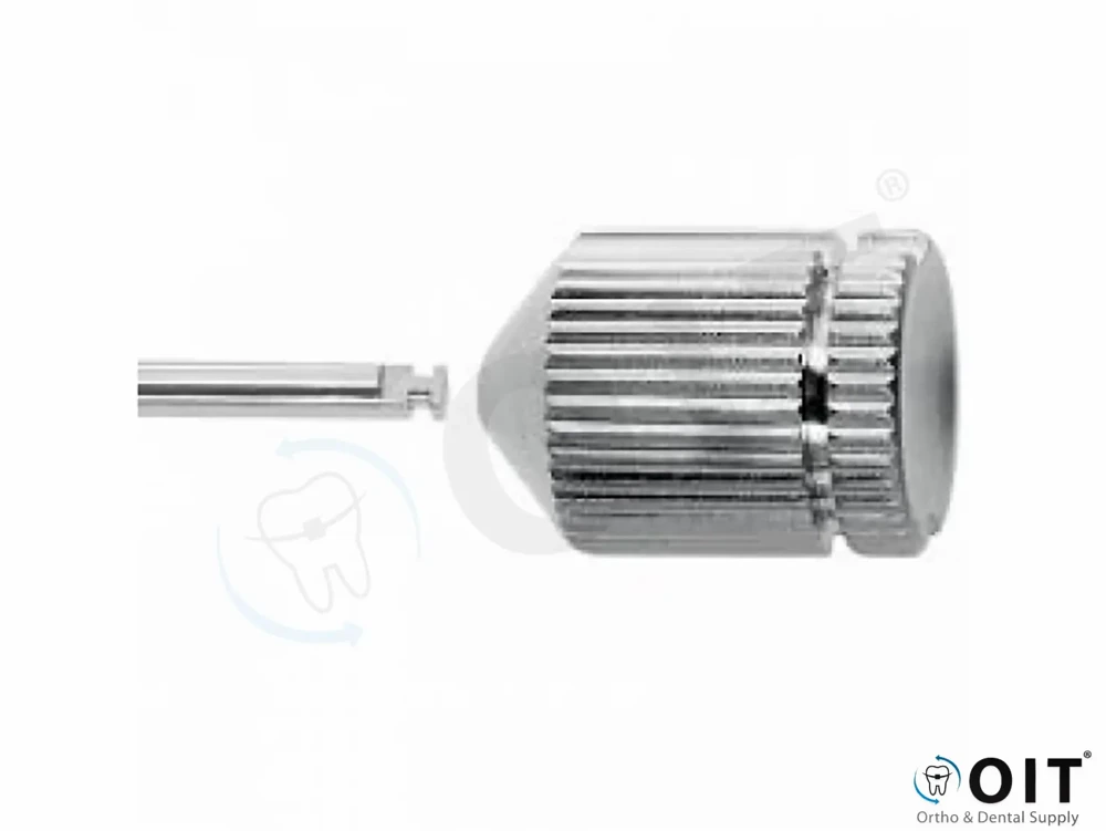 Thumb screw for Dental mandrel