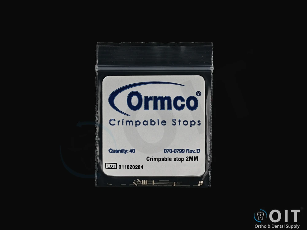 Archwire Stop 2mm ID .030 / OD .041