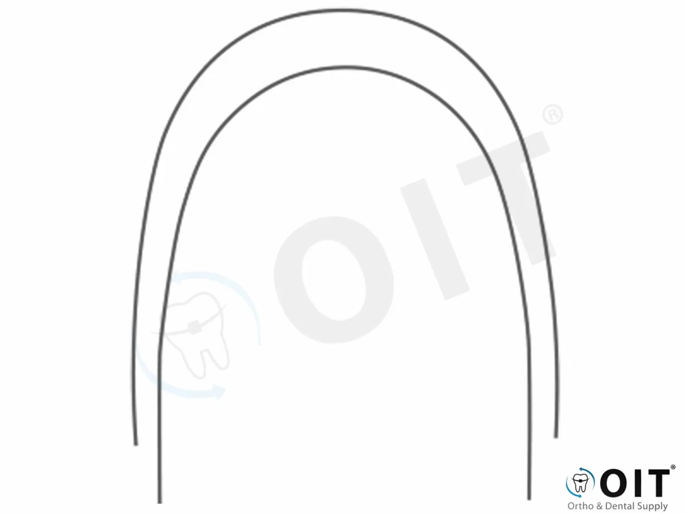 NiTi HA 16x22 Naturel Size HL Lower