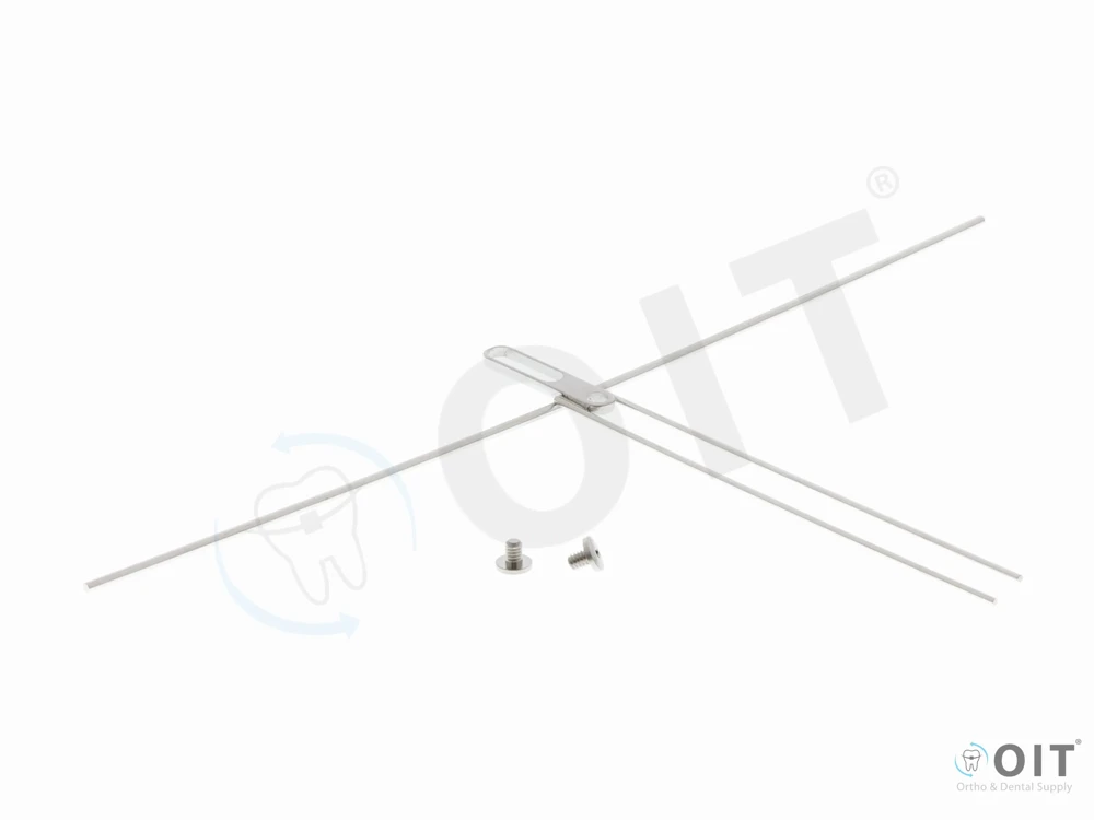 T-Mesialslider Plate + 1.1mm + 2x0.8mm