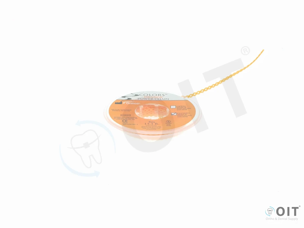 Power Chain closed Orange