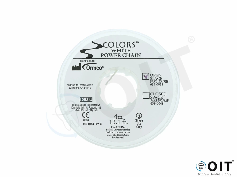 Power Chain open white