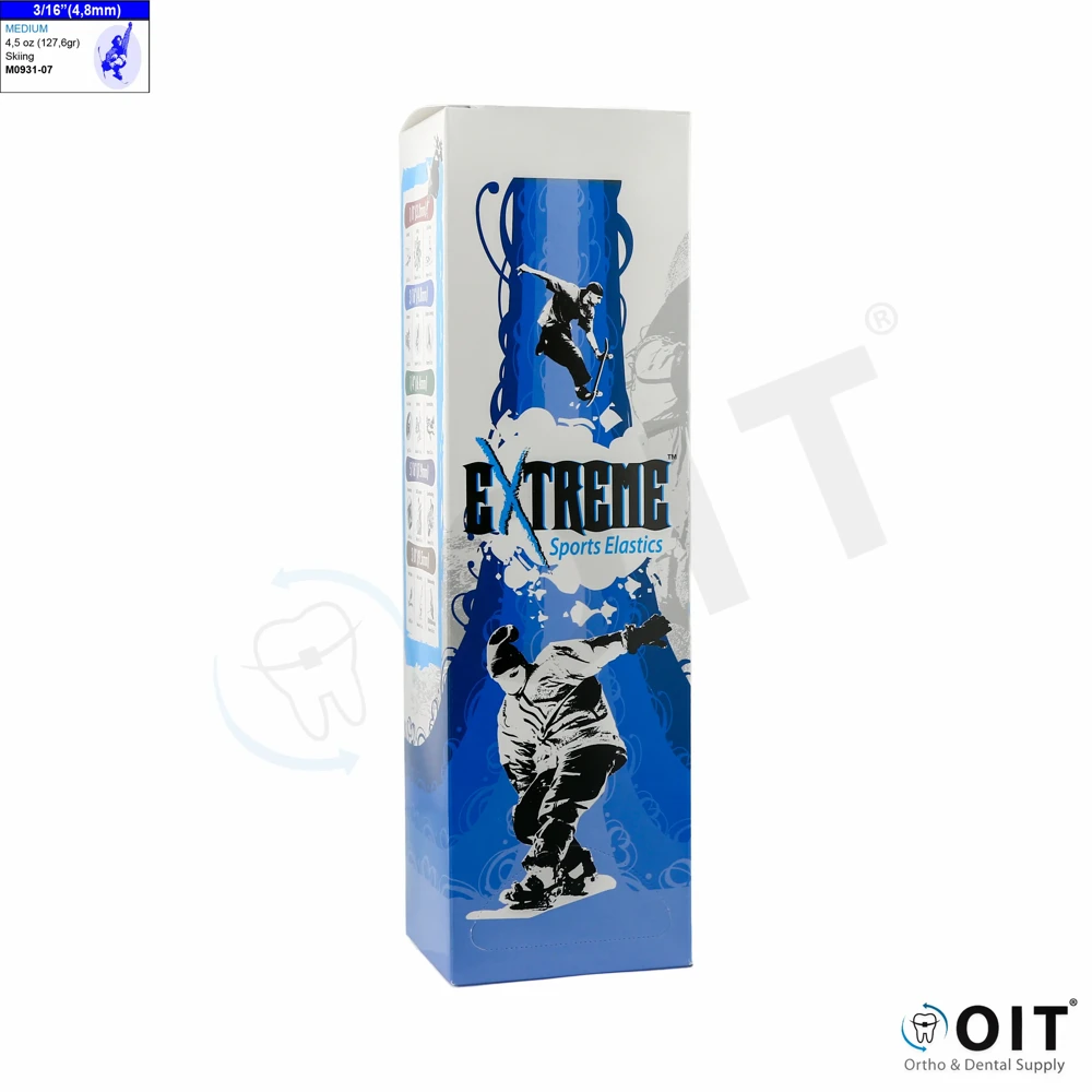 Kl. elastiekjes Skiing, 3/16