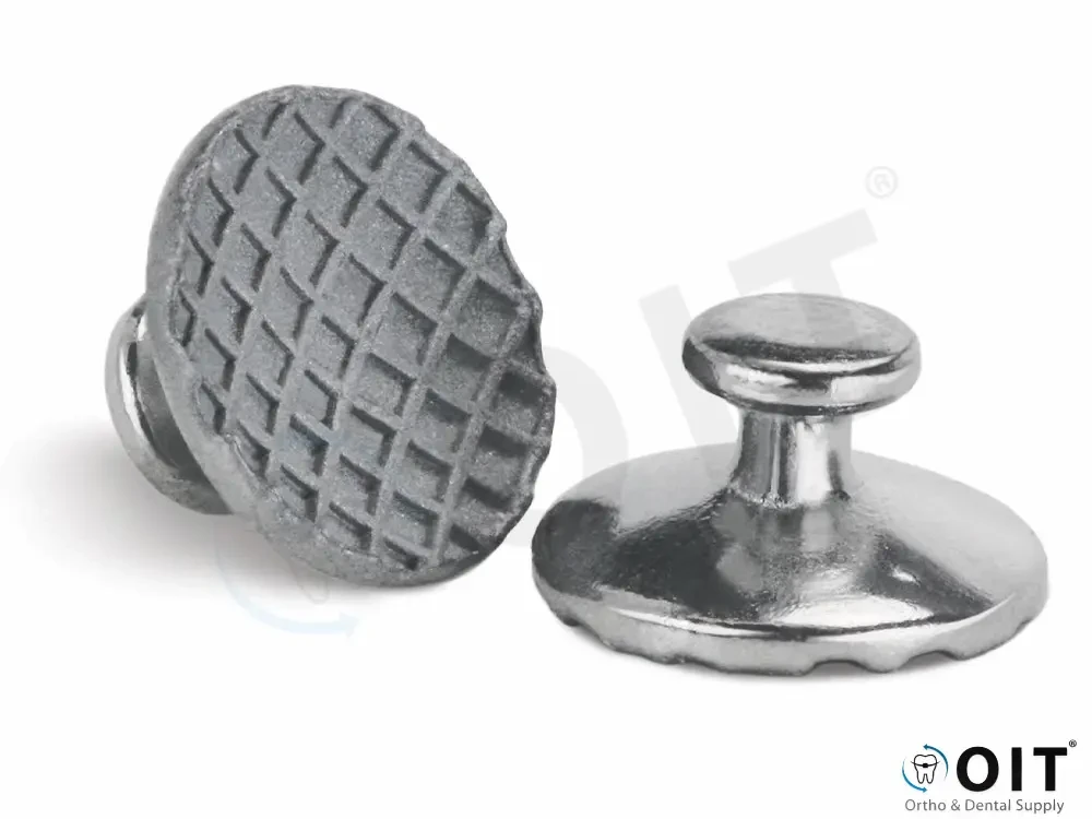 GC Bondable Button Curved Round Base