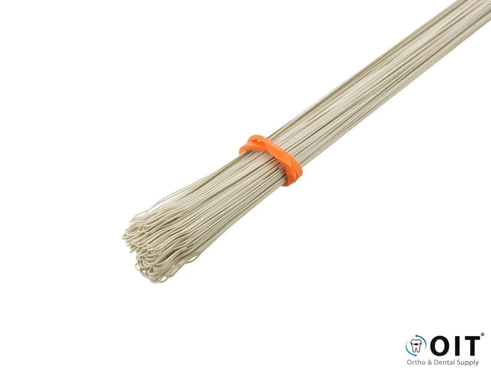 Ligatures Long Pre-Formed Coated .012