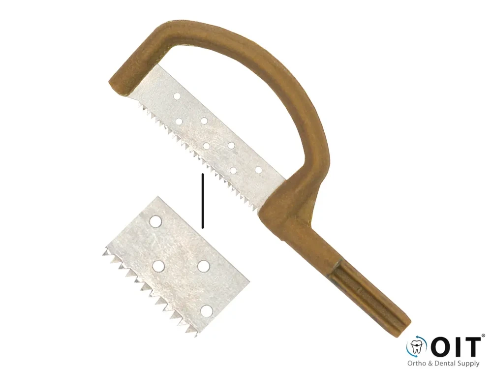 Interproximal Serrated Contact Point Saw