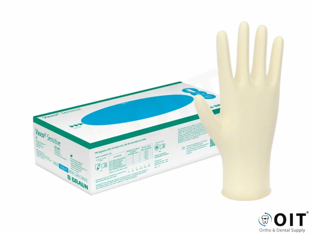 B. Braun Vasco Sensitive Handschoen S