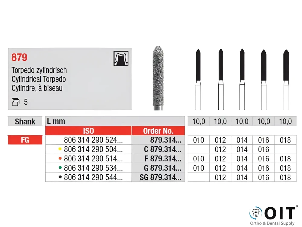 FG Diamant Boor Fine Torpedo 014