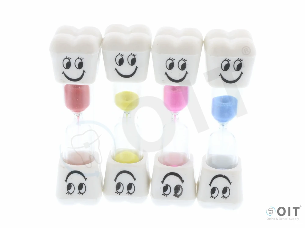 Zandlopertje, tbv poetsinstructie