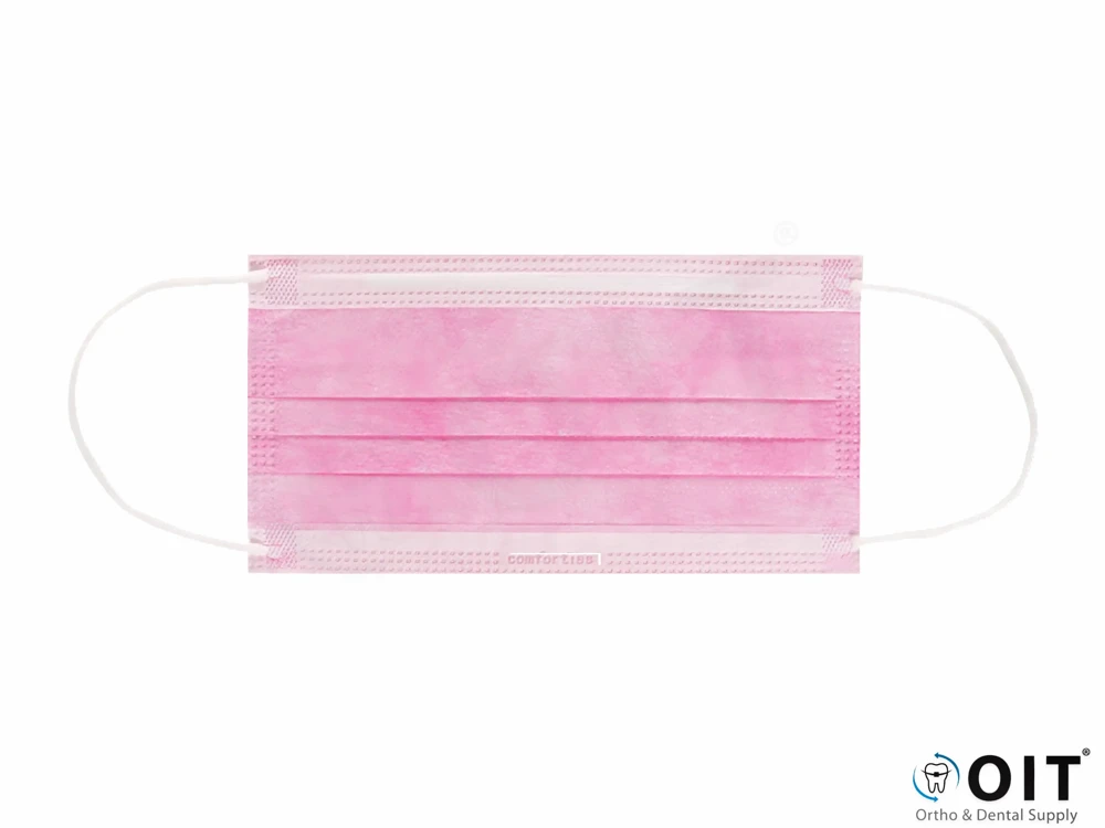 Mondmasker met oorelastieken Roze