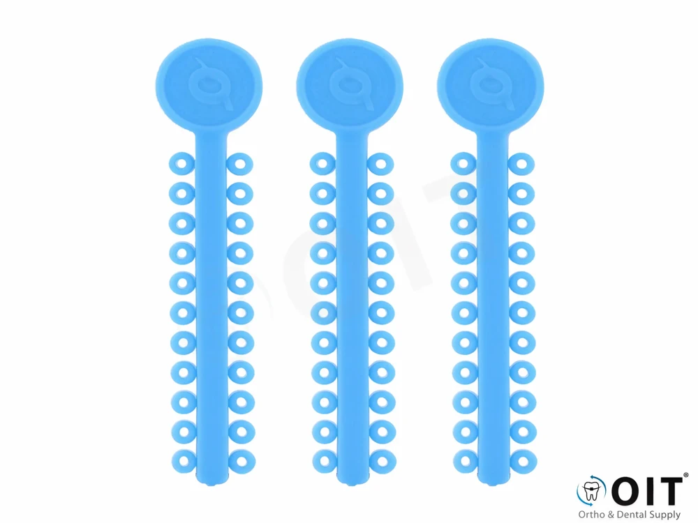 Elastomeric Ties Modular Blue