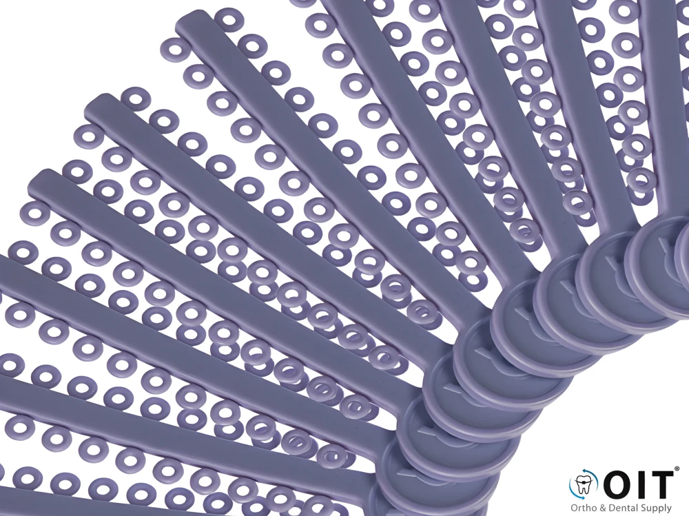 Elastomeric Ties Modular Light Purple