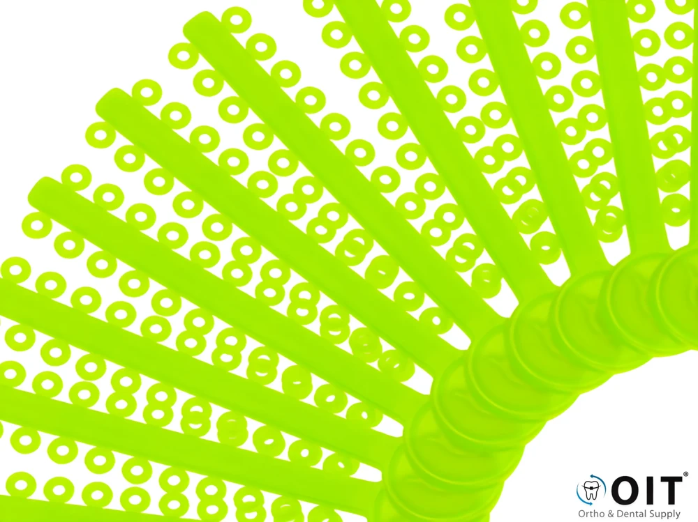 Elastomeric Ties Modular Lemon Yellow