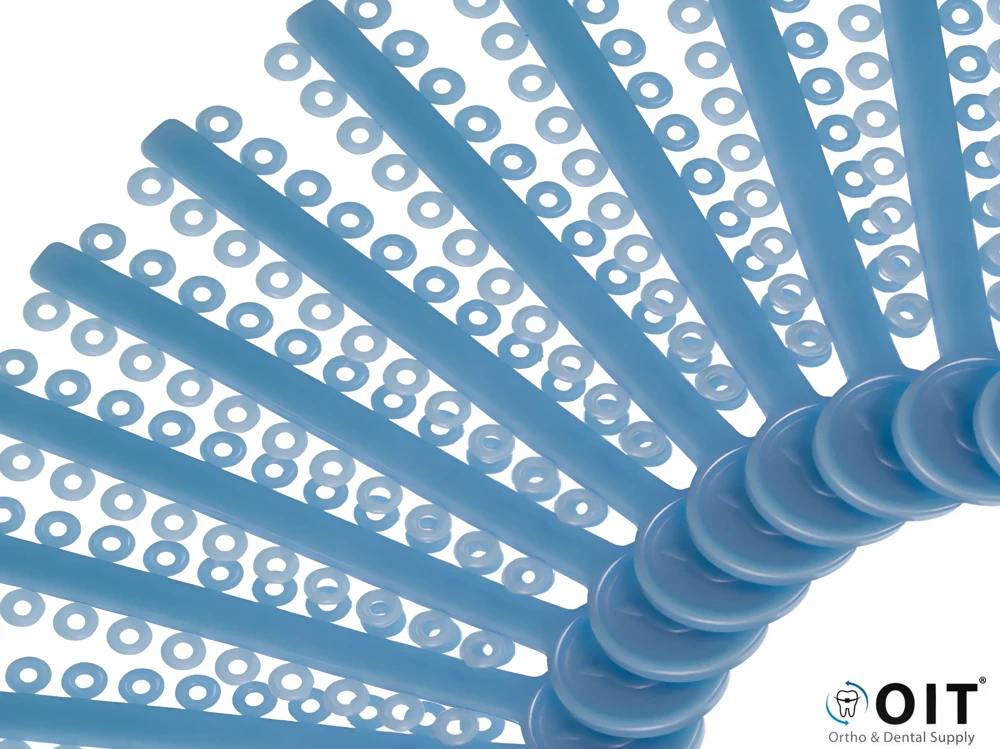 Elastomeric Ties Modular Pearl Blue