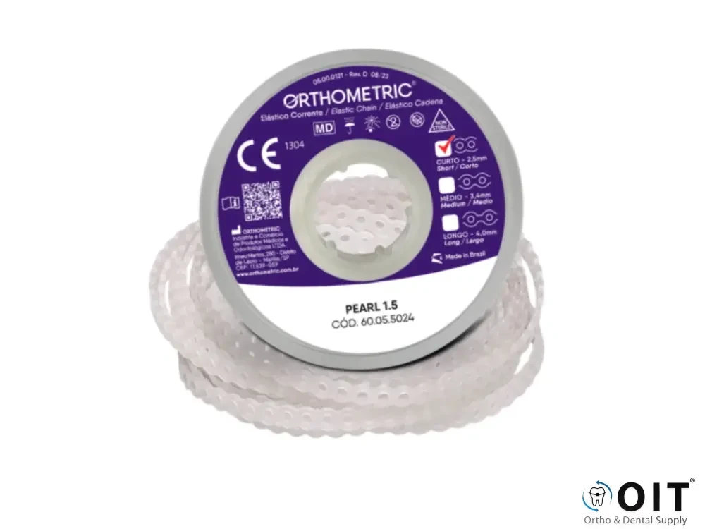 Elastomeric Chain Short Pearl