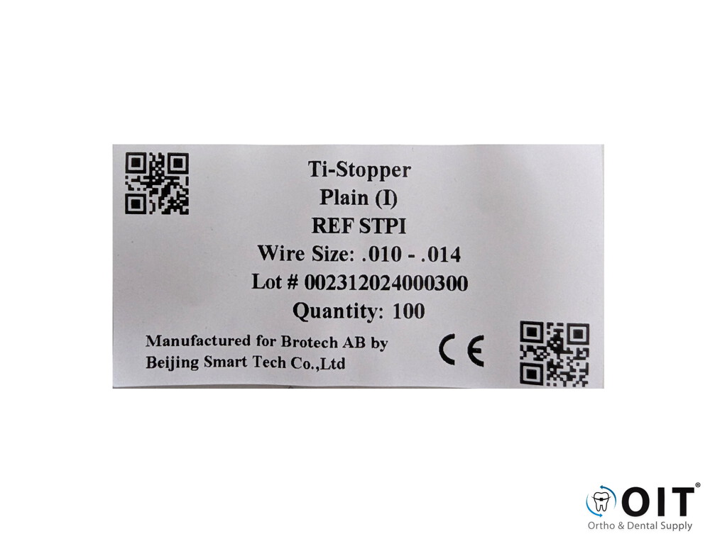 Crimpable Ti Stops I .010 - .014